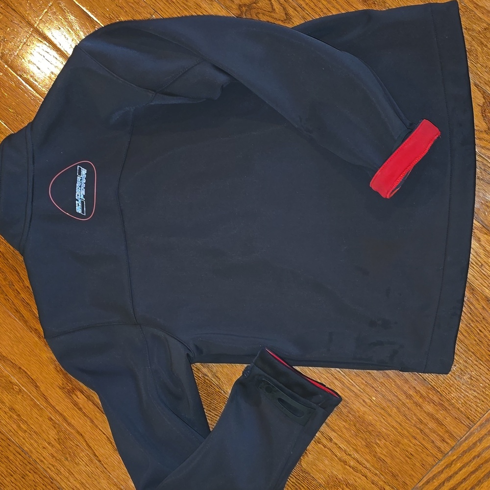 Ferrari Red Vest and Black Jacket Combo - Picture 4 of 6